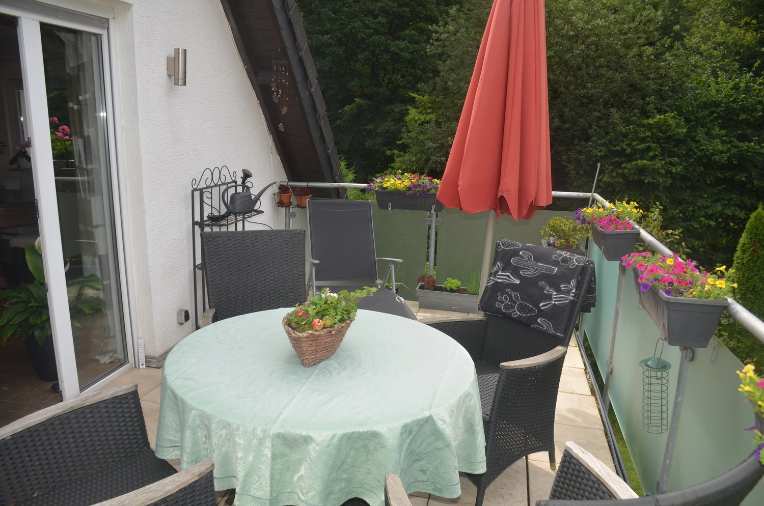 AusZeit  — Apartment am Kölner Stadtrand — Rösrath — Terrasse